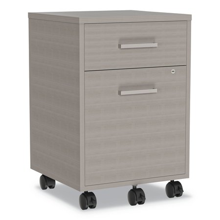 Linea Italia 16 in W 2 Drawer File Cabinets, Ash UR610ASH